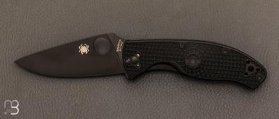    Couteau "  Tenacious Lightweight Black " Spyderco- C122PBBK