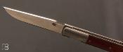 Couteau custom " Urban Barlow " par Brad ZINKER - Micarta et lame CPM-154