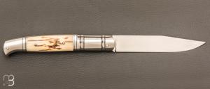  Couteau  " Yatagan " par Cyril Dagand - Ivoire de mammouth