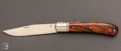   Couteau "Yatagan à palanquille " par Romain Alvarez - Bois de fer et lame en RWL34
