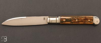  Couteau " Yssingeaux" par Romain Alvarez - RWL34 et ivoire de mammouth