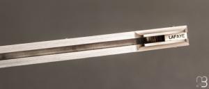     Couteau " custom " par Vincent Lafaye - Nacre blanche et RWL34