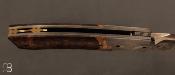 Couteau custom bois de fer et damas de Berthelemy Gabriel - La Forge Agab