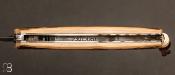 Couteau " Condor " custom de Philippe Ricard - Mammouth et damas