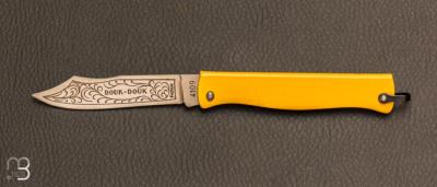 Couteau de poche Douk-Douk Color jaune PM par Cognet