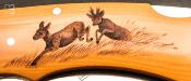  Couteau de poche "Custom Wildlife" Puma Scrimshaw "Chevreuil"