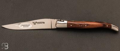 Couteau Laguiole Aubrac manche en morado 12cm