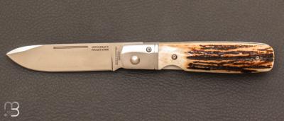 Couteau pliant GP bois de cerf par Fallkniven - FKGPS