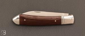   Couteau " slipjoint " par Grégory Picard - RWL-34 et micarta