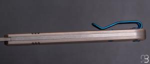 Couteau "slipjoint" par Dreamtech - Titane et lame en VG10 - D4386TG