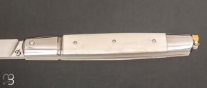   Couteau " slipjoint " par Grégory Picard - RWL-34 et cerf sambar