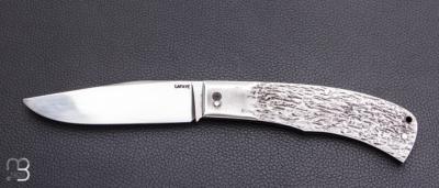    Couteau " slipjoint " full acier par Vincent Lafaye