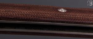    Duo couteaux " Le Gentleman "  par Eric Parmentier et éditions G - Micarta