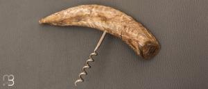 Tire-bouchon en corne de bélier de José Viale