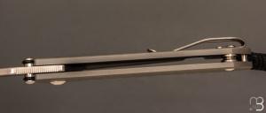    Couteau  " Umnumzaan Tanto Monkey Edge Frag Pattern " de Chris Reeve