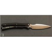 Couteau Balitac fibre de carbone Collaboration avec GTKnives - Edition limitée