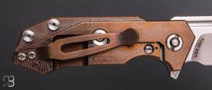   Coffret couteau "Halftrack GEN 2 Spanto Stonewash " + "Investigator Pen" par Rick Hinderer