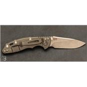 Couteau custom 3'' XM-18 Spanto Stw - Digital par Rick Hinderer