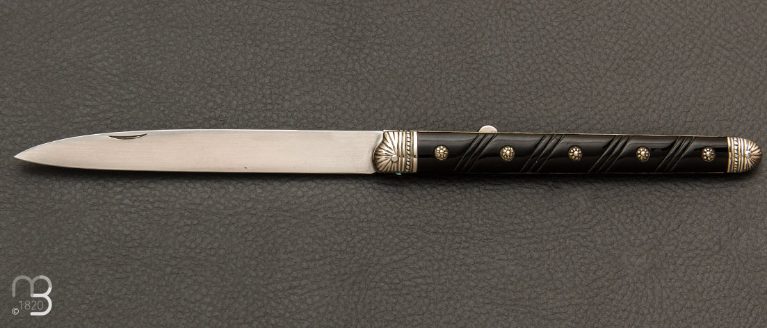 Couteau de poche type XVIII corne de buffle de Jean Baptiste Leveque