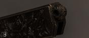 Couteau "Two Saints Tactical" - Damas perle Damas