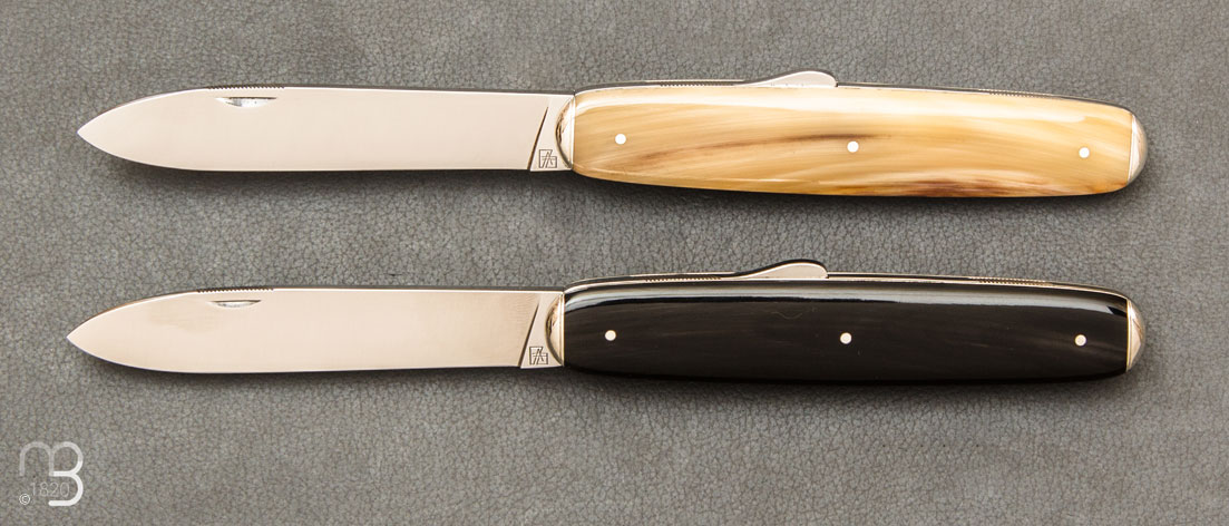 Set de 2 couteaux d'Adrien Vautrin pompe arrière