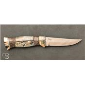 Northern mammoth ivory knife by Roger Bergh