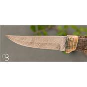 Northern mammoth ivory knife by Roger Bergh