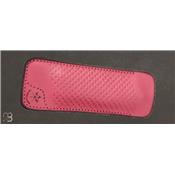 Etui cuir pour couteau "Le petit" des Fines Lames - Racing Red