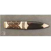 Sgian Dubh Ébène par D'Alton Holder n°11