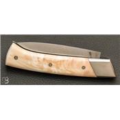 Couteau pliant de poche Rhôdanien phacochère par Laurent Gaillard