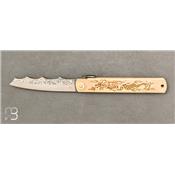 Couteau Higonokami Sadakoma Dragon foncé UK068