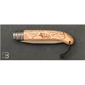 Alpage Wild boar Hunt Beech pocket knife