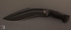  Couteau  "  MK Ultra Kukri " collaboration Fox Knives, Doug Marcaida, Jason Knight Knives