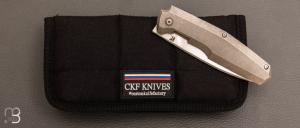 Couteau "  Fif20 by CKF " Titane par CKF Knives et Philippe Jourget