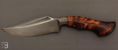   "Nightingale variation Knife" custom par Oliver Goldschmidt - Cerisier