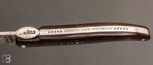   Couteau Laguiole " 250 ans de la déclaration de l'Indépendance des États-Unis " par Laguiole en Aubrac
