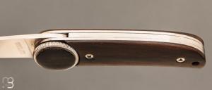 Couteau " Akma 9cm" linerlock par Florinox - Ebène