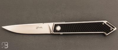   Couteau " Apocalypse  " custom par Jean-Pierre Martin - Bakélite et lame en RWL34