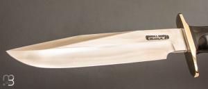   Couteau " Attack #14 - 7 1/2" par Randall - Micarta noir Finger Grips