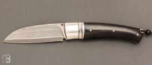  Couteau " Bec "  custom par Raphal Durand - Suminagashi SGPS et G10