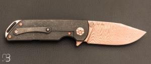  Couteau Böker Solingen -  M4 Sherman Damast Rosé gold - 110118DAM