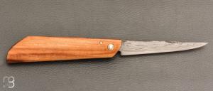  Couteau " Buissonnier " custom par Sourire Duville - Prunier et San-Maï