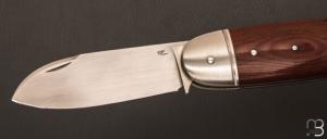  Couteau " Bulldog " par Thomas Chovin - Micarta et RWL-34