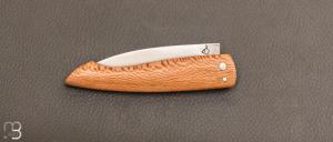 Couteau  "  Capucin " par David Margrita - Mbull Knives - Platane