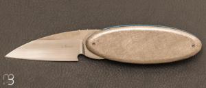   Couteau " Egg " par Christian Wimpff - Inox et ATS34