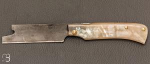    Couteau " Eustache " pimontais par Geoffroy Gautier - Corne
