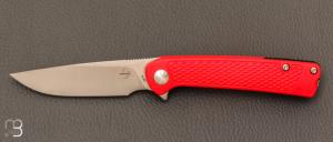   Couteau "Fire Ant Red" par Bker Plus - 01BP0008