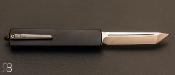 Couteau de poche automatique Golgoth - aluminium noir et titane anodisé - G12-1668
