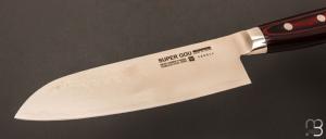  Couteau Japonais YAXELL " Super Gou SG2 Damas 160 couches - Santoku 16,5 cm - Y37101