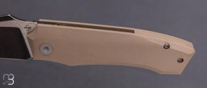 Couteau " Kazy " par Böker Plus - Collaboration Gabriel Berthelemy - G10 et Nitro-V